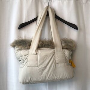 Louisdog Travel Bag with Fur (Viva Bag Fur N Velvet Louisdog)